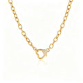 DIY Charm Necklace System | Waterproof Stainless Steel & Zirconia Interchangeable Jewelry