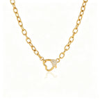 DIY Charm Necklace System | Waterproof Stainless Steel & Zirconia Interchangeable Jewelry