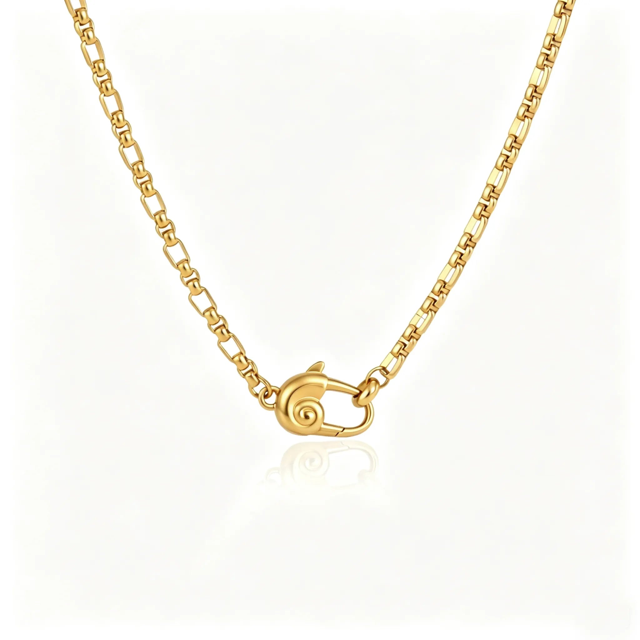 DIY Charm Necklace System | Waterproof Stainless Steel & Zirconia Interchangeable Jewelry