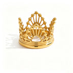 Waterproof Lace Crown Ring