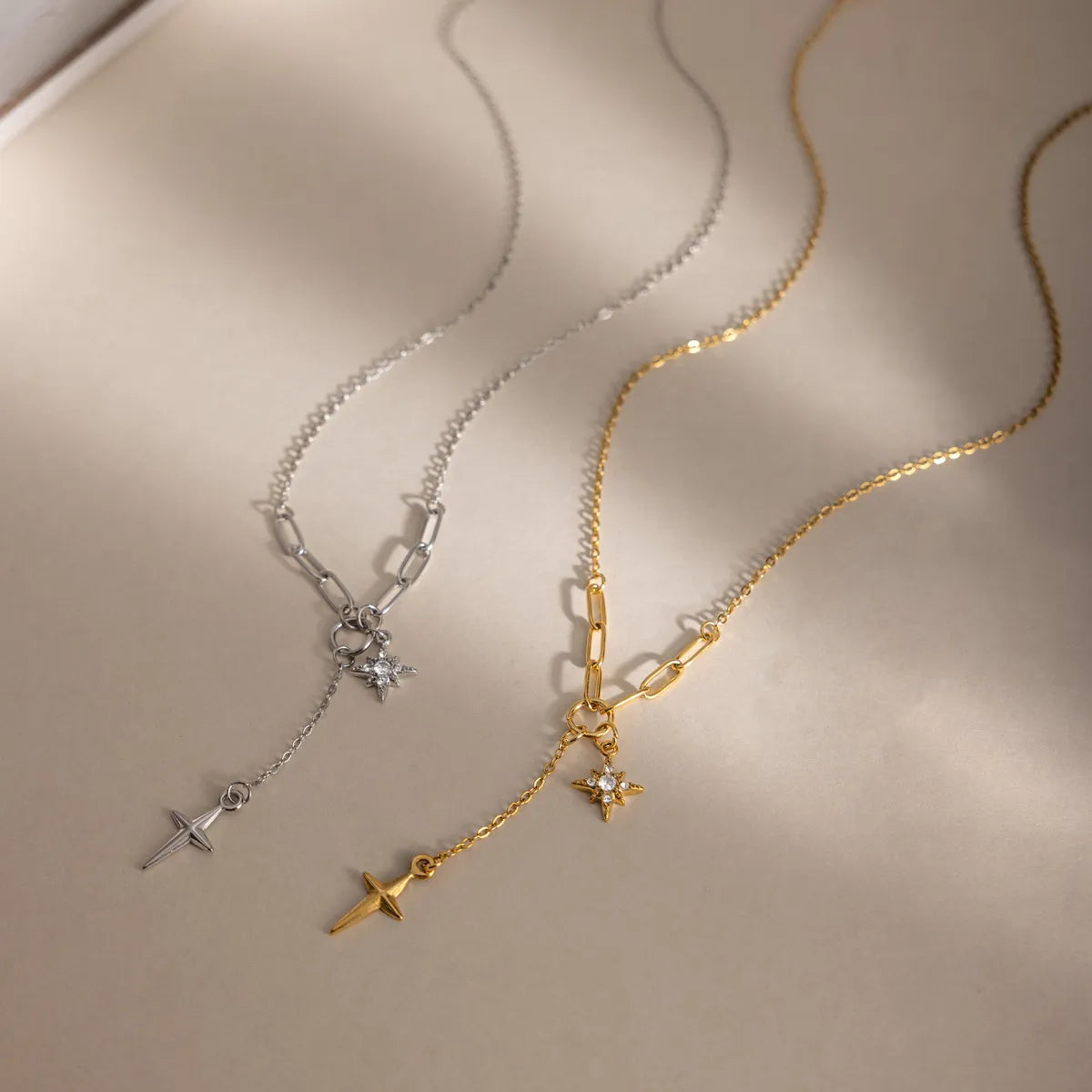 Waterproof Star Lariat Y-Necklace