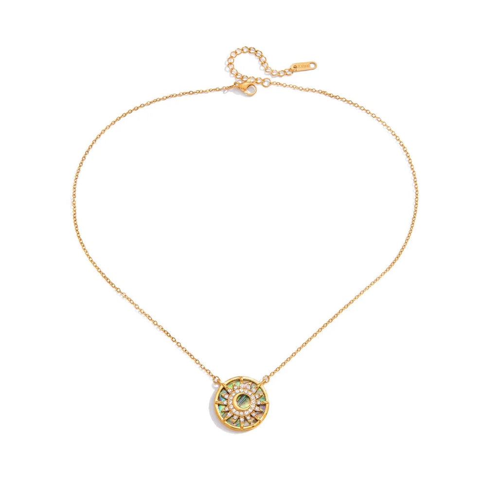 Dainty Pendant Necklace | Waterproof 18K Gold