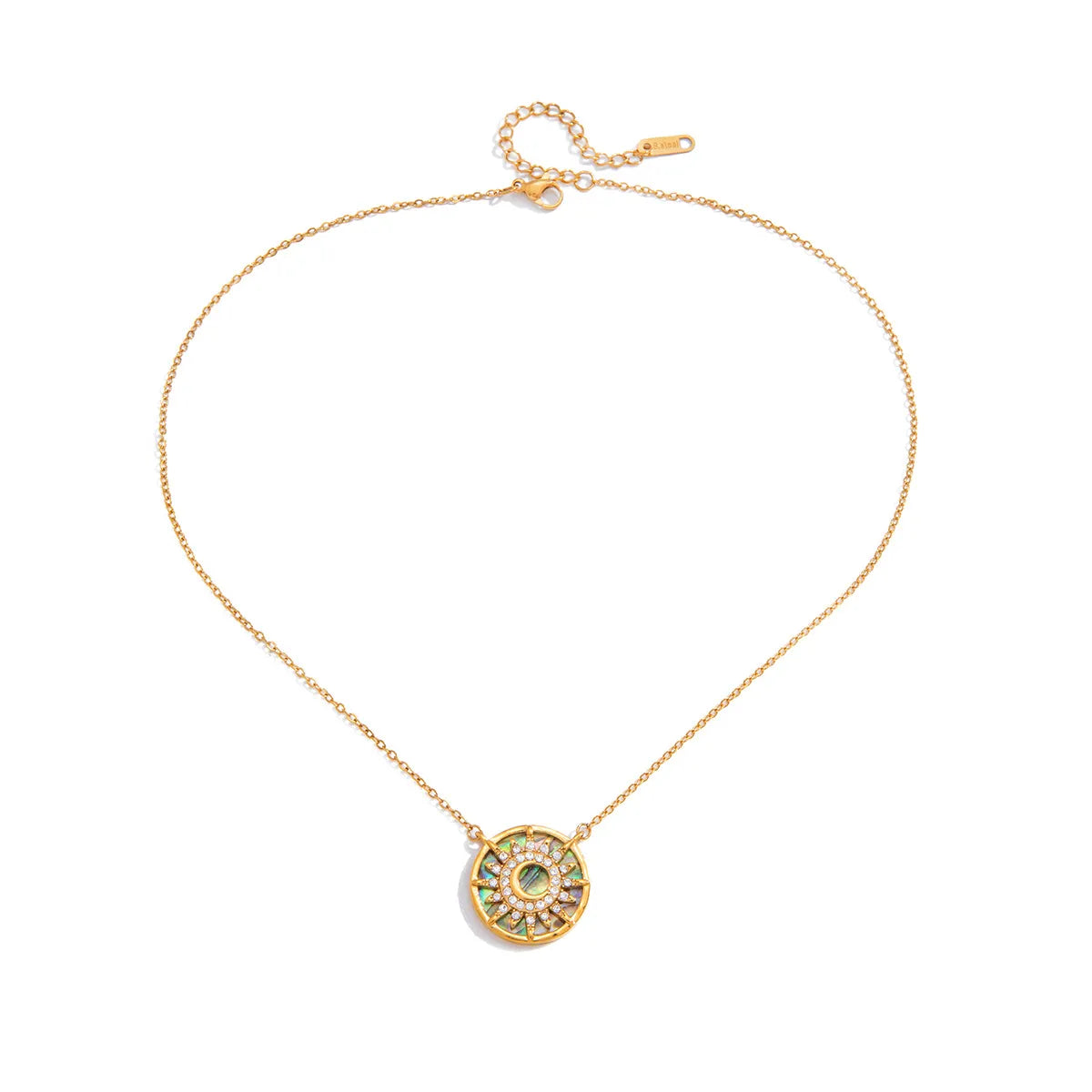Dainty Pendant Necklace – Waterproof Stainless Steel