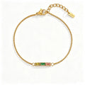 Colorful Crystal Bracelet | Waterproof 18K Gold