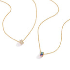 Waterproof Vintage Cameo Zirconia Pendant Necklace
