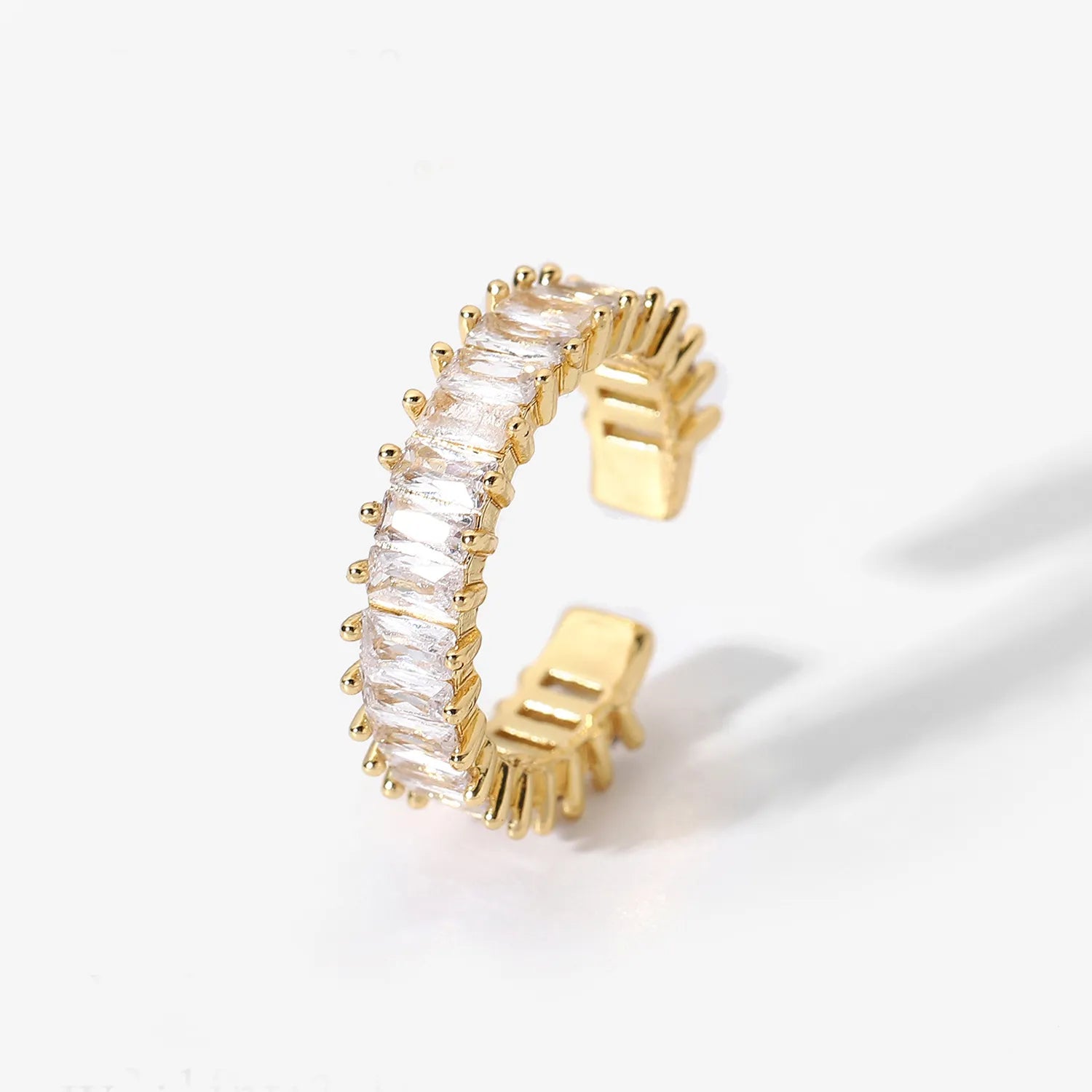 Minimalist Open Band Ring – Waterproof Stainless Steel