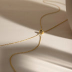 Adjustable Lariat Y-Necklace | Waterproof 18K Gold