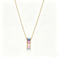 Waterproof Vintage Cameo Zirconia Pendant Necklace