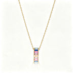 Waterproof Vintage Cameo Zirconia Pendant Necklace