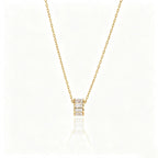 Waterproof Vintage Cameo Zirconia Pendant Necklace