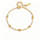 Waterproof Pave CZ Tennis Racket Bracelet