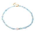 Waterproof Crushed Stone Necklace