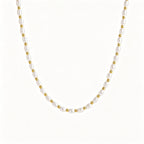 Waterproof Gold Pearl Layering Necklace
