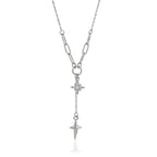 Waterproof Star Lariat Y-Necklace