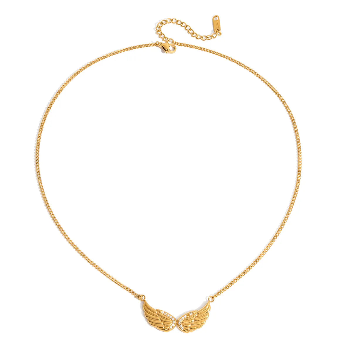 Waterproof Angel Wings Necklace