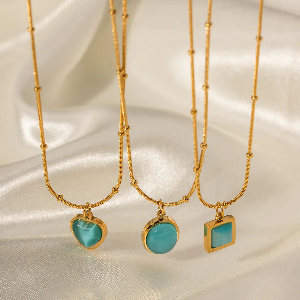Waterproof Cat's Eye Necklace