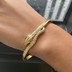 Waterproof Gold Snake Bangle