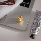 Waterproof Gold Eagle Ring
