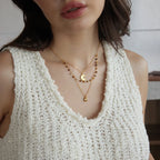 Waterproof Celestial Layered Necklace