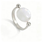 Baroque Pearl Statement Ring | Waterproof 18K Gold
