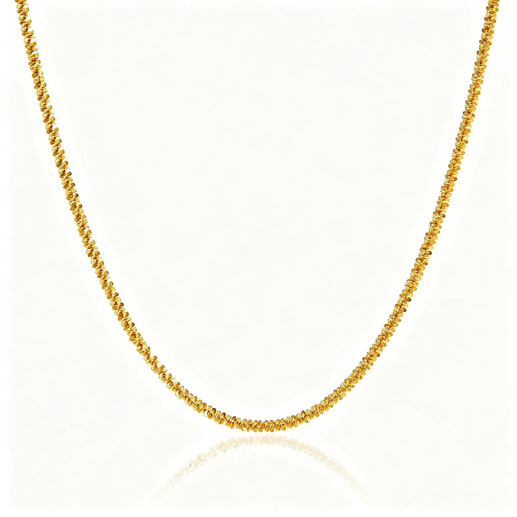 Waterproof Gold  Layering Choker Teardrop Necklace