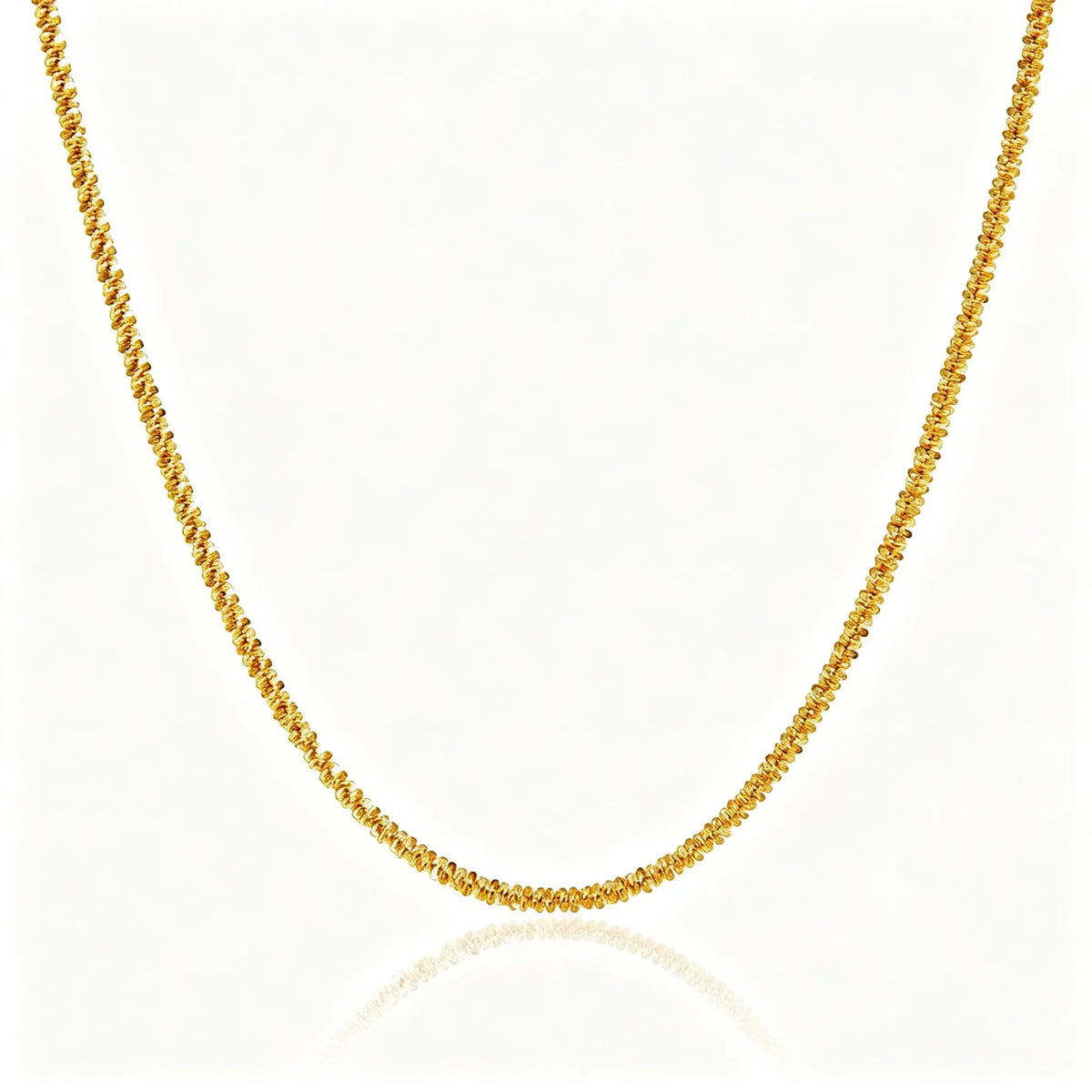 Waterproof Gold  Layering Choker Teardrop Necklace