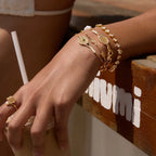 Waterproof CZ Sports Charm Tennis Bracelet