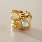 Waterproof Chunky Resin Inlay Ring