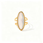 Vintage Statement Adjustable Ring | Waterproof 18K Gold