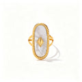 Vintage Statement Adjustable Ring | Waterproof 18K Gold