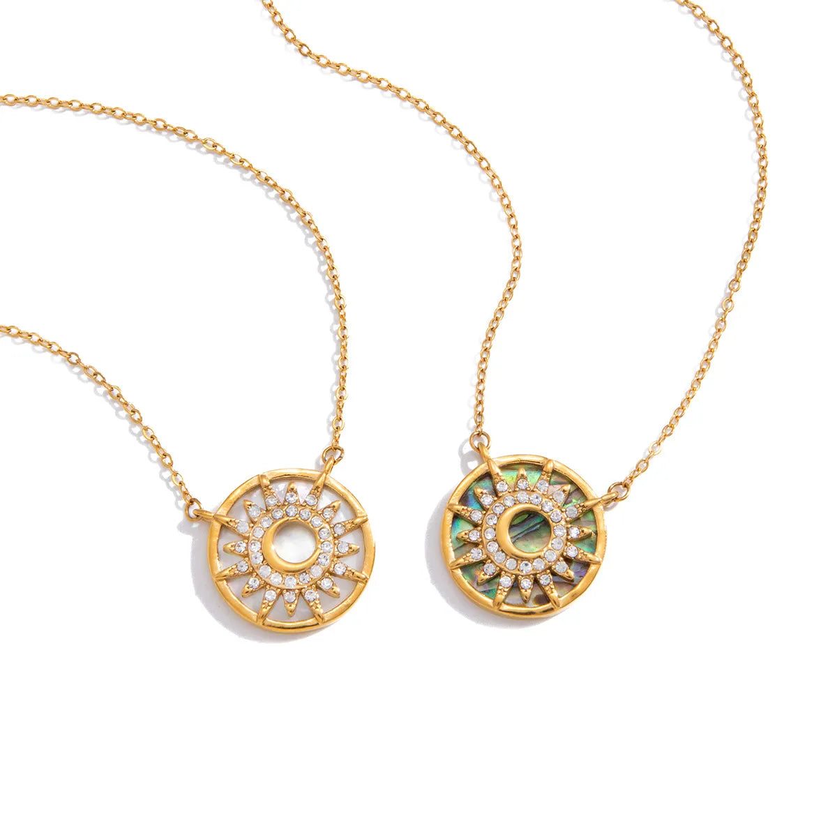 Dainty Pendant Necklace – Waterproof Stainless Steel