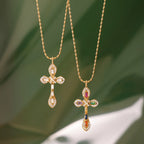 Waterproof Cross Pendant Necklace