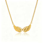 Waterproof Angel Wings Necklace