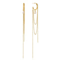 Waterproof Chain Tassel Earrings