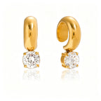 Waterproof No-Piercing Chunky CZ Ear Cuffs