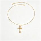 Waterproof Cross Pendant Necklace