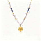 Waterproof Colorful Beaded Charm Necklace Collection