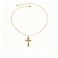Waterproof Cross Pendant Necklace