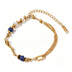 Waterproof Stacking Beaded Pearl Bracelet