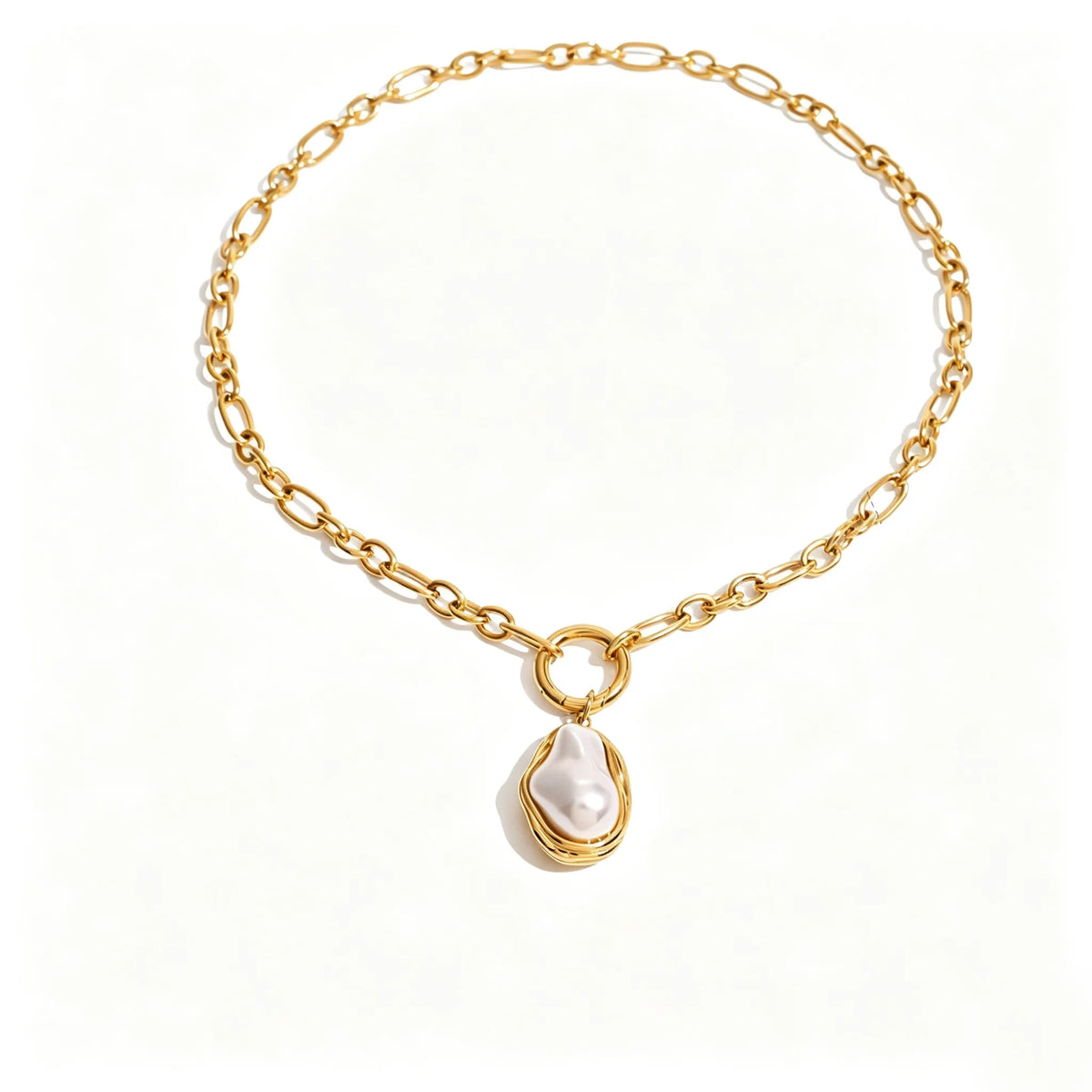 Waterproof Baroque Pearl Jewelry Set