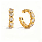 Waterproof No-Piercing Chunky CZ Ear Cuffs
