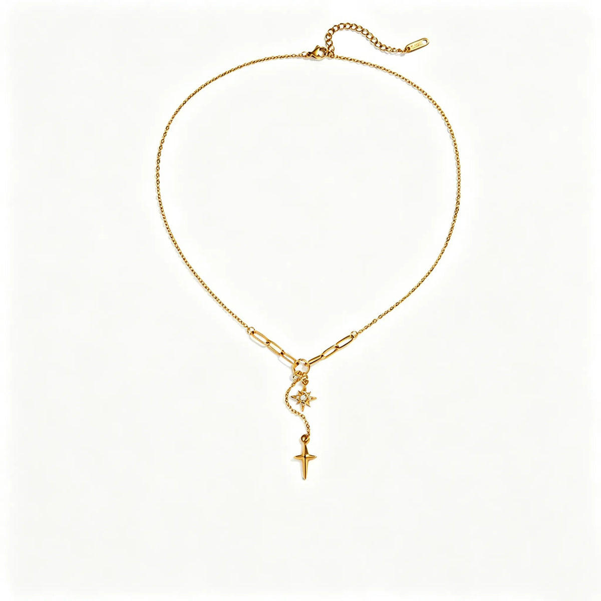 Waterproof Star Lariat Y-Necklace