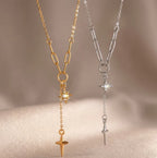 Waterproof Star Lariat Y-Necklace