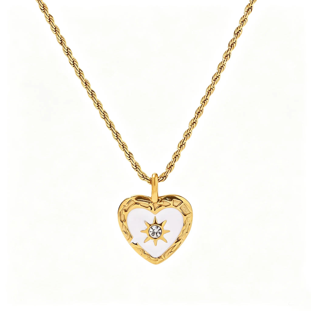 Celestial Medallion Necklace | Waterproof 18K Gold