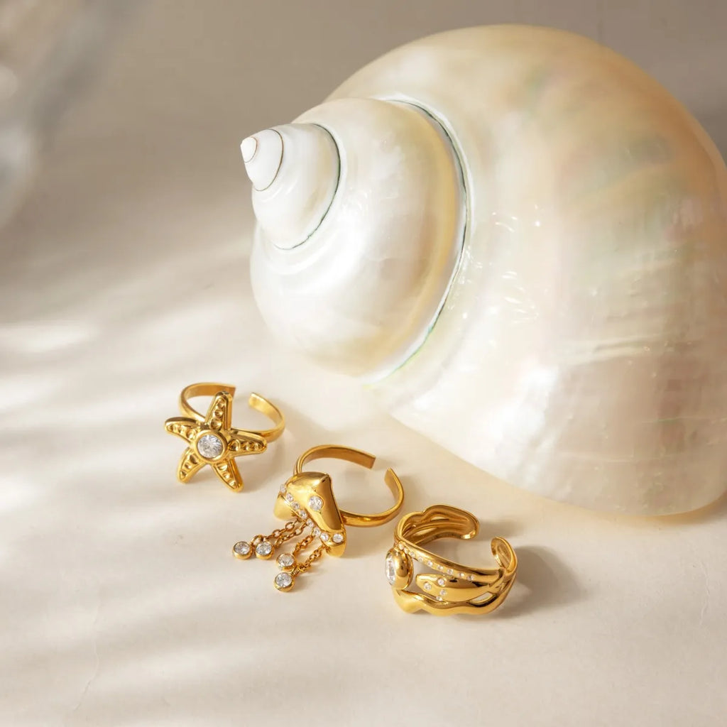 Waterproof Ocean Open Ring