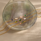 Colorful Crystal Bracelet | Waterproof 18K Gold