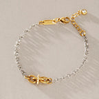 Waterproof Gold Chain & Tennis Stackable Bracelets