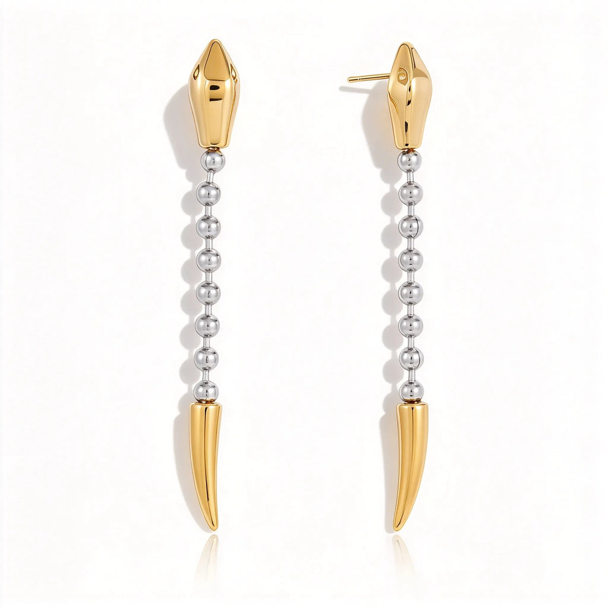 Waterproof Y-Necklace & Drop Earrings Set