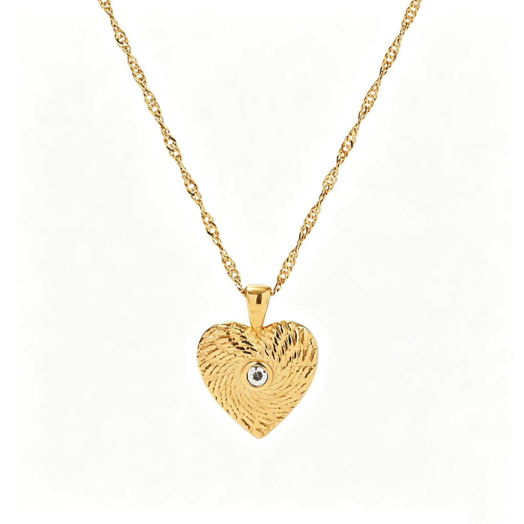 Celestial Medallion Necklace | Waterproof 18K Gold