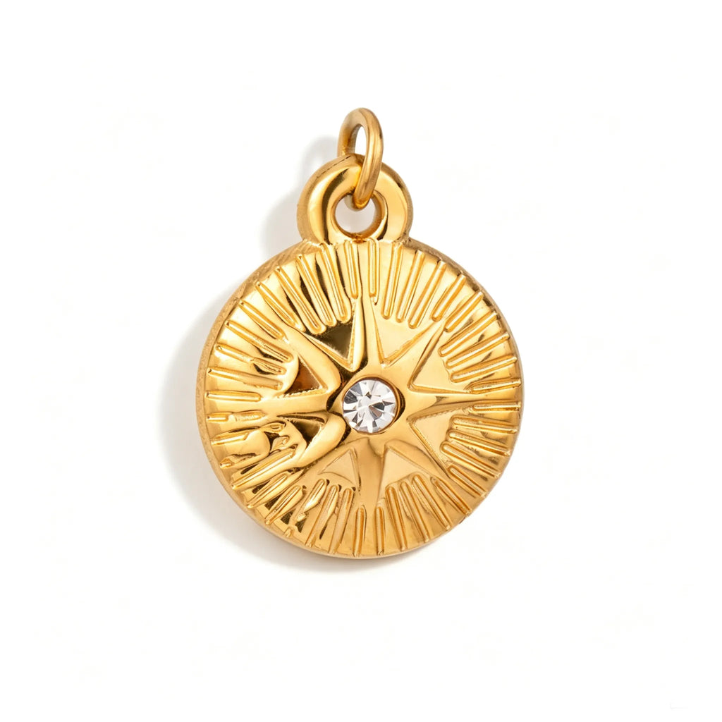 DIY Charm Necklace System | Waterproof Stainless Steel & Zirconia Interchangeable Jewelry
